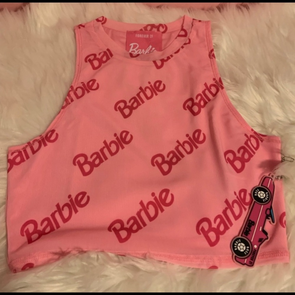 Forever 21 - Barbie crop top, Limited edition.